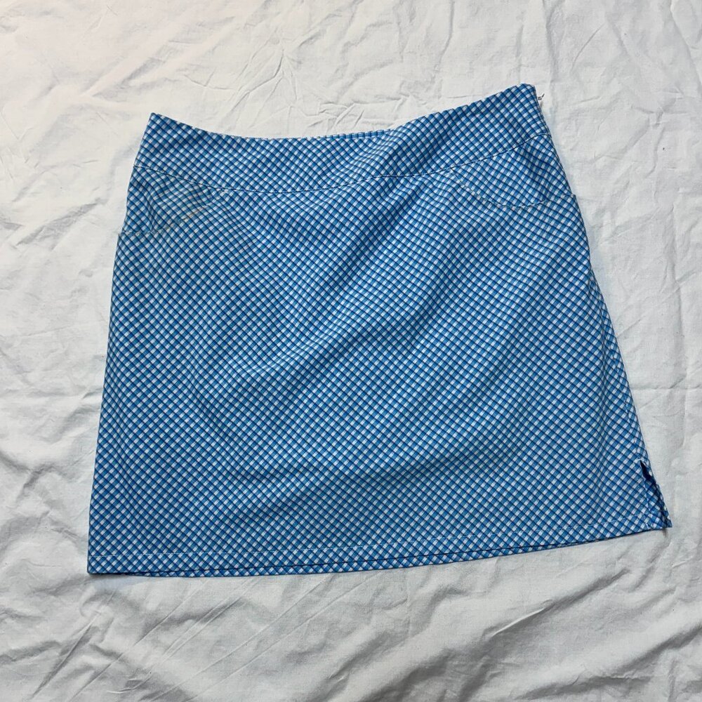 Women's adidas Athletic Skirt, Blue/White/Purple, Size 6